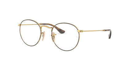Anteojos Ópticos Ray-Ban 0RX3447V Round Metal Havana