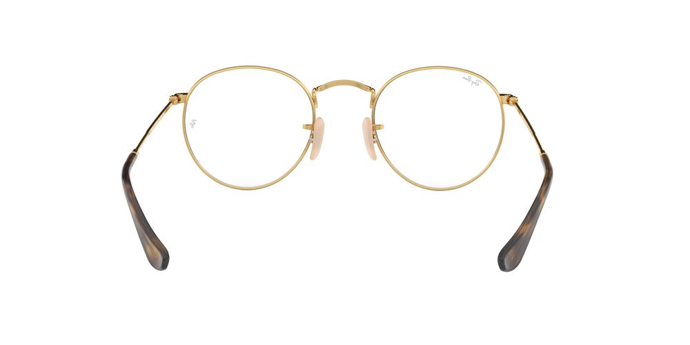 Anteojos Ópticos Ray-Ban 0RX3447V Round Metal Havana