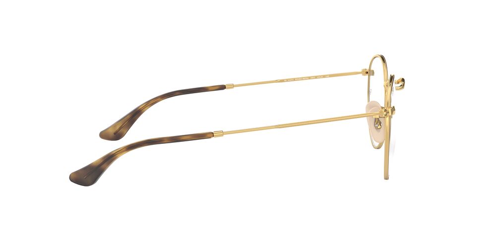 Anteojos Ópticos Ray-Ban 0RX3447V Round Metal Havana