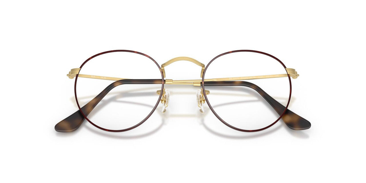 Anteojos Ópticos Ray-Ban 0RX3447V Round Metal Havana