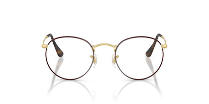 Anteojos Ópticos Ray-Ban 0RX3447V Round Metal Havana