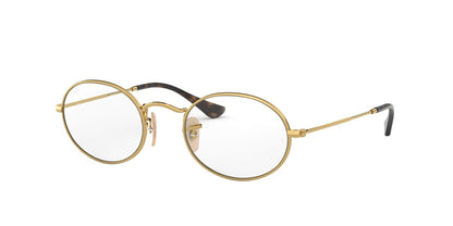 Anteojos Ópticos Ray-Ban RX3547V Oval Dorado