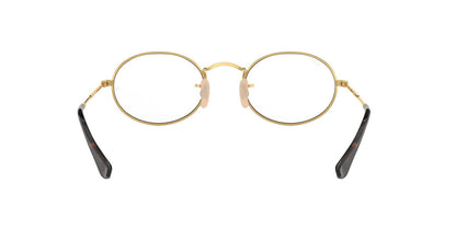 Anteojos Ópticos Ray-Ban RX3547V Oval Dorado