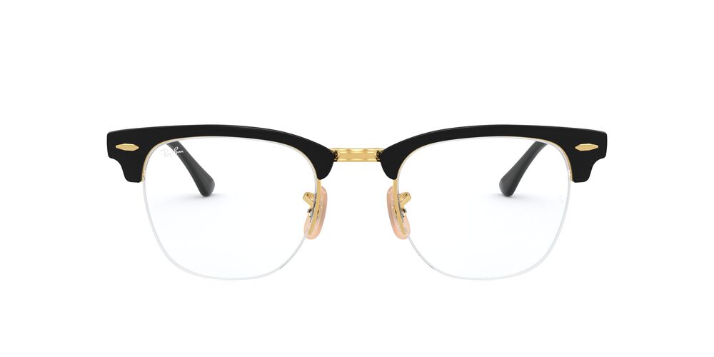 Anteojos Ópticos Ray-Ban 0RX3716VM Clubmaster Metal Negro