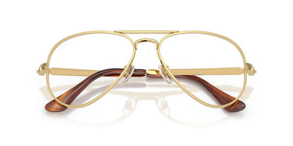 Anteojos Ópticos Ray-Ban RX3925V Aviator Max Arista Dorado