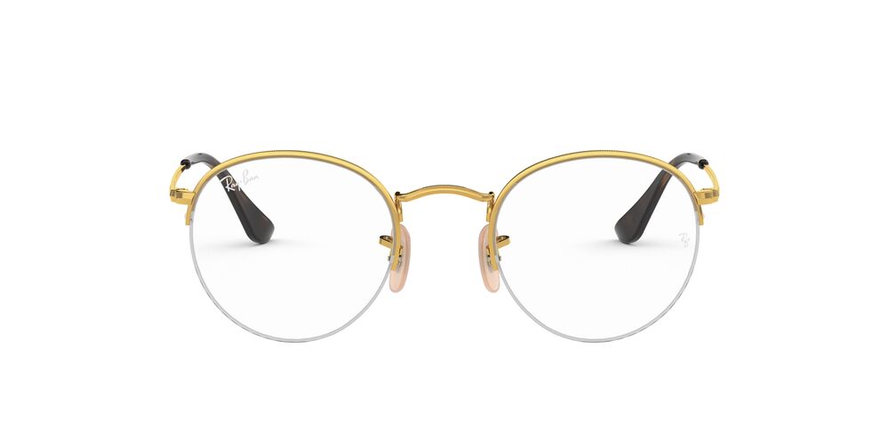 Anteojos Ópticos Ray-Ban 0RX3947V Round Gaze Dorado