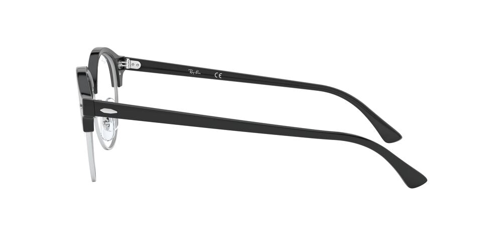 Anteojos Ópticos Ray-Ban 0RX4246V Clubround Negro
