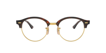 Anteojos Ópticos Ray-Ban 0RX4246V Clubround Havana