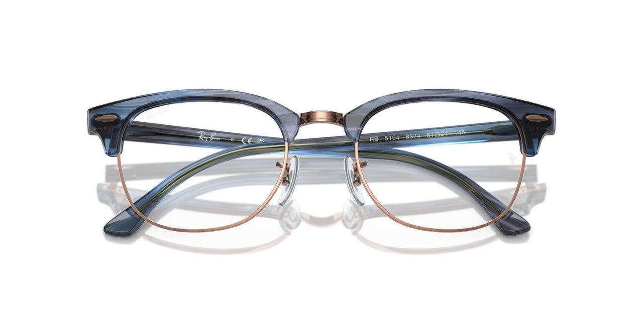 Anteojos Ópticos Ray-Ban 0RX5154 Clubmaster Azul