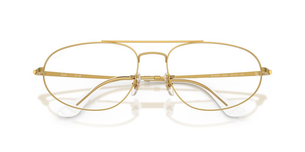 Anteojos Ópticos Ray-Ban RX6645 Legend Gold Dorado