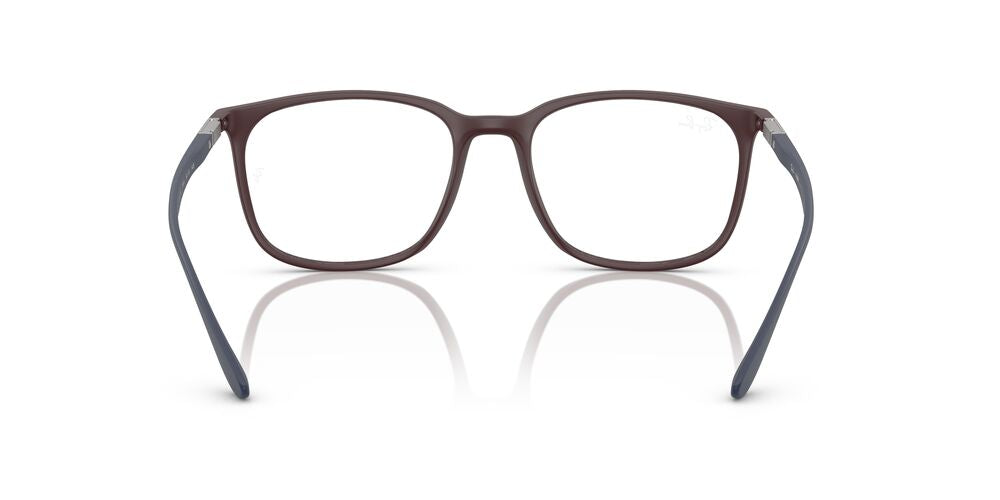 Anteojos Ópticos Ray-Ban RX7199 Matte Dark Violet Violeta
