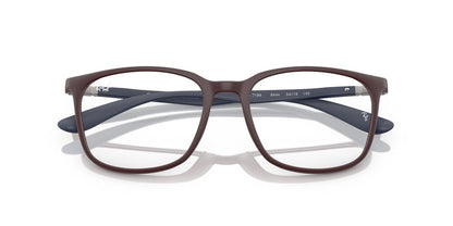 Anteojos Ópticos Ray-Ban RX7199 Matte Dark Violet Violeta