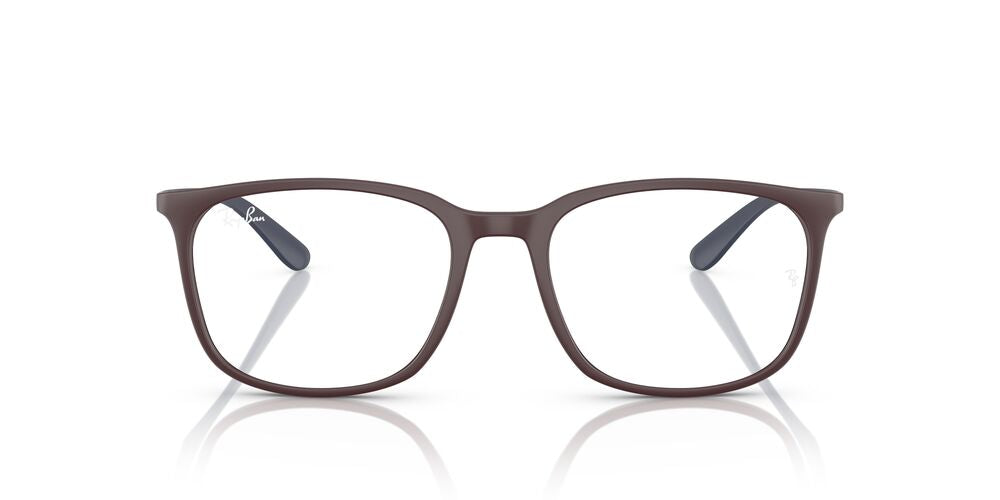 Anteojos Ópticos Ray-Ban RX7199 Matte Dark Violet Violeta