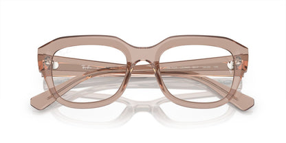 Anteojos Ópticos Ray-Ban 0RX7225 Leonid Marrón