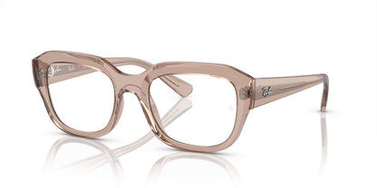 Anteojos Ópticos Ray-Ban 0RX7225 Leonid Marrón