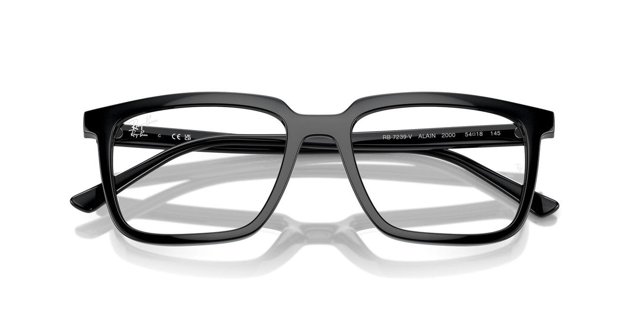 Anteojos Ópticos Ray-Ban 0RX7239 Alain Negro
