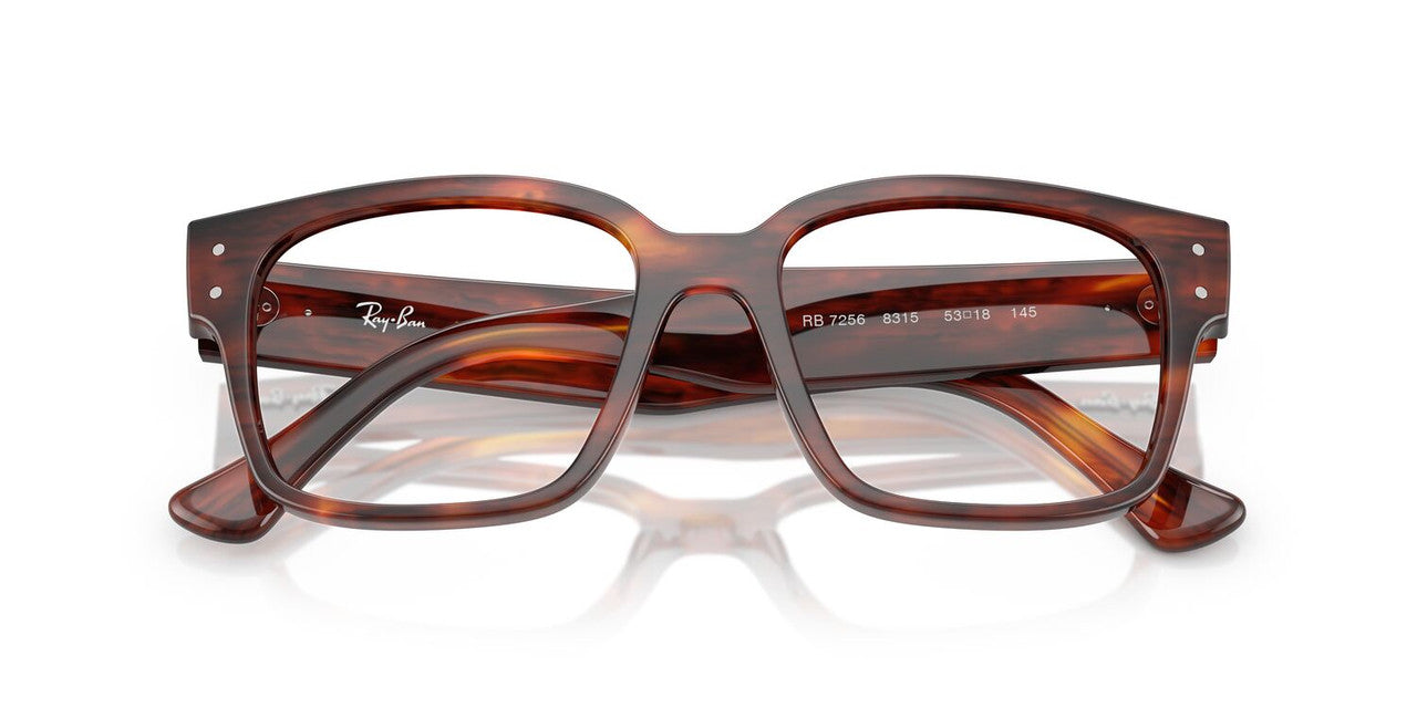 Anteojos Ópticos Ray-Ban RX7256 Striped Havana Havana
