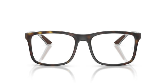 Anteojos Ópticos Ray-Ban RX8908 Matte Havana