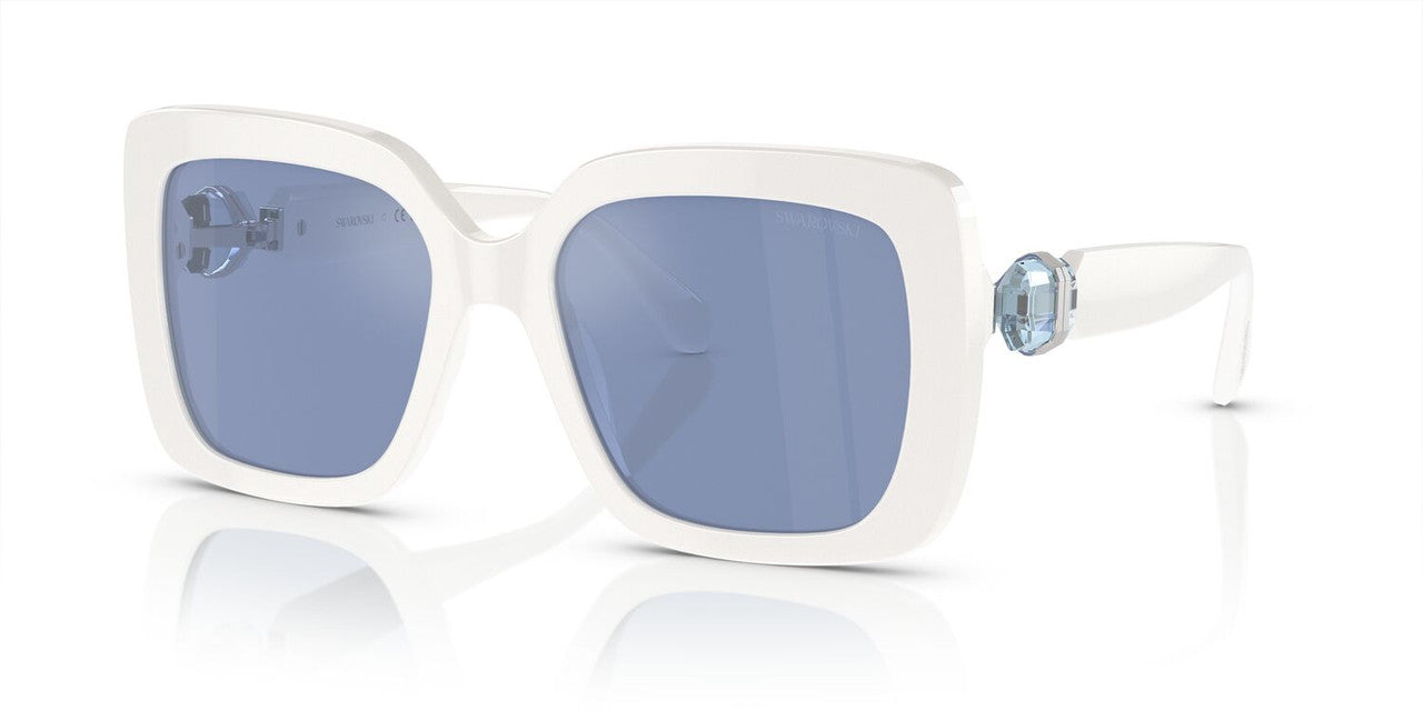 Anteojos De Sol Swarovski 0SK6001 Blanco/Azul