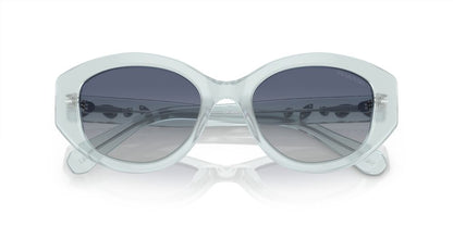 Anteojos De Sol Swarovski 0SK6005 Celeste/Azul