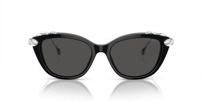 Anteojos De Sol Swarovski 0SK6010 Negro/Gris