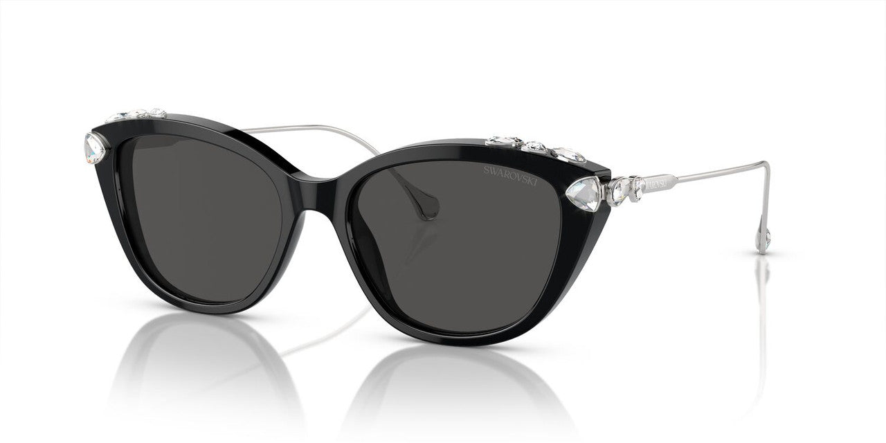 Anteojos De Sol Swarovski 0SK6010 Negro/Gris