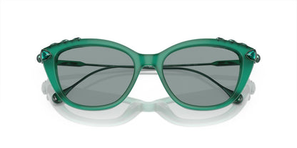 Anteojos De Sol Swarovski 0SK6010 Verde/Gris