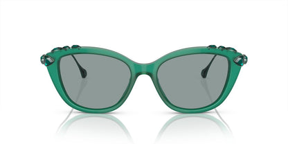 Anteojos De Sol Swarovski 0SK6010 Verde/Gris