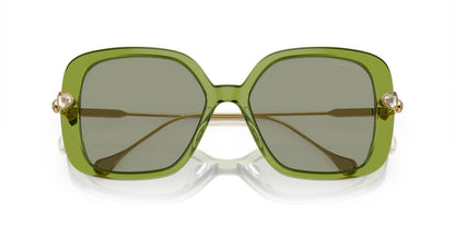 Anteojos De Sol Swarovski 0SK6011 Verde/Verde