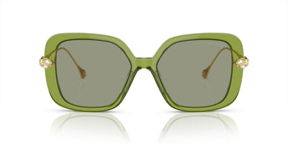 Anteojos De Sol Swarovski 0SK6011 Verde/Verde