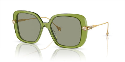 Anteojos De Sol Swarovski 0SK6011 Verde/Verde