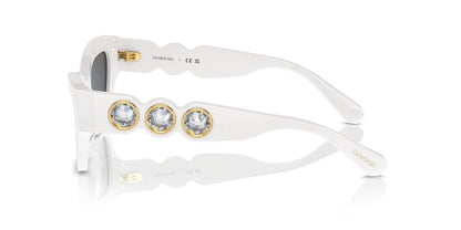 Anteojos De Sol Swarovski 0SK6021 Gris/Blanco