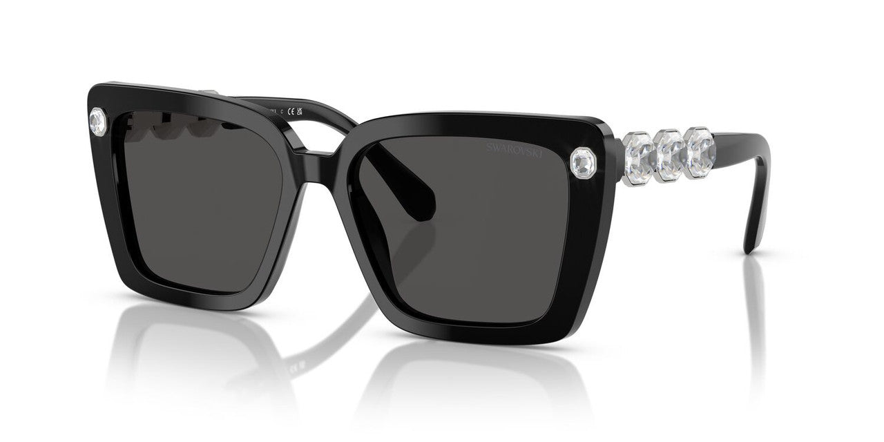 Anteojos De Sol Swarovski 0SK6032 Negro/Gris