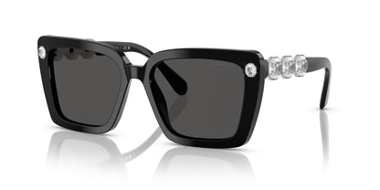 Anteojos De Sol Swarovski 0SK6032 Negro/Gris