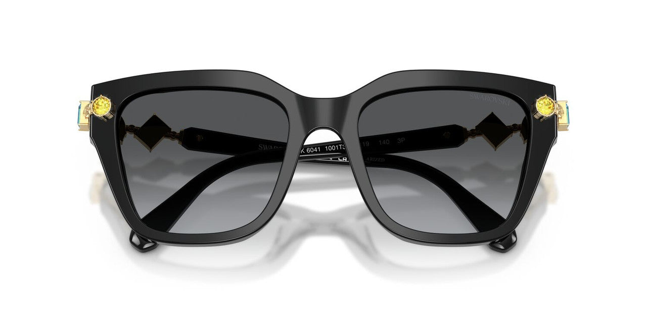 Anteojos De Sol Swarovski SK6041 Gris/Negro