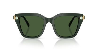 Anteojos De Sol Swarovski SK6041 Verde/Verde