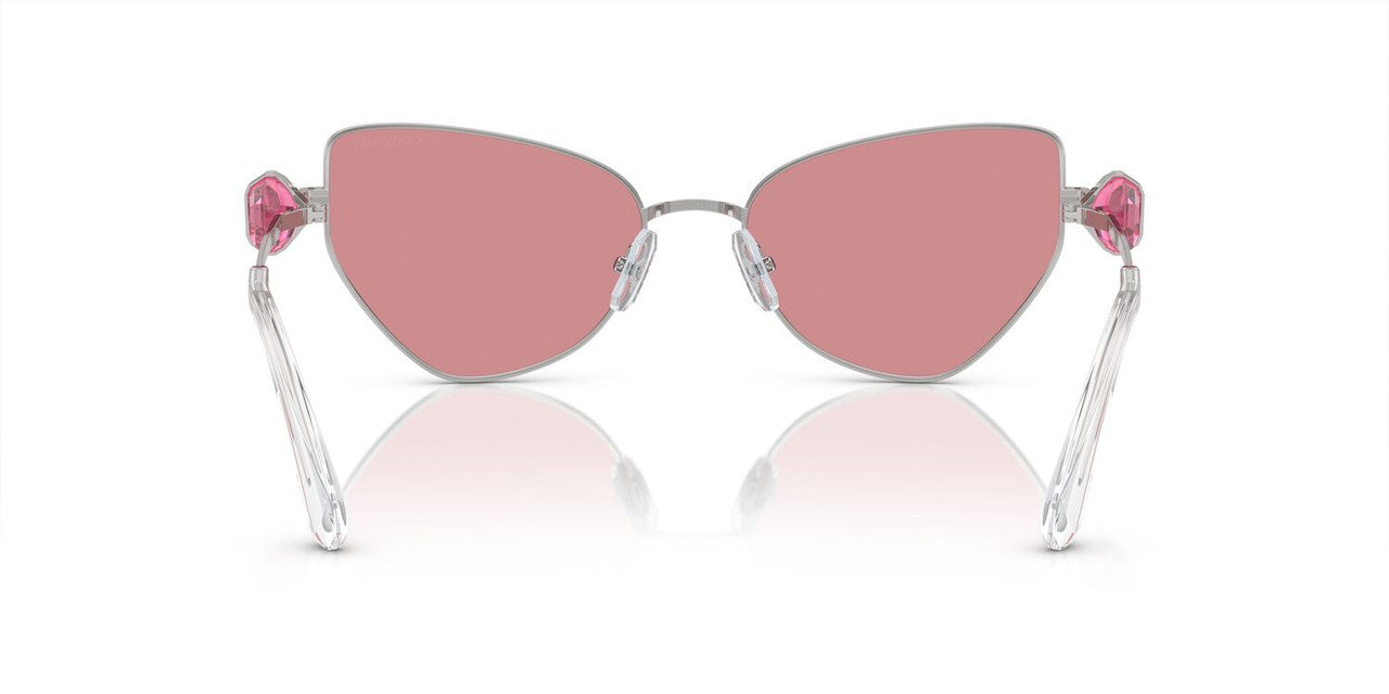 Anteojos De Sol Swarovski 0SK7003 Plateado/Rosa