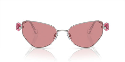 Anteojos De Sol Swarovski 0SK7003 Plateado/Rosa