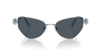 Anteojos De Sol Swarovski 0SK7003 Plateado/Gris