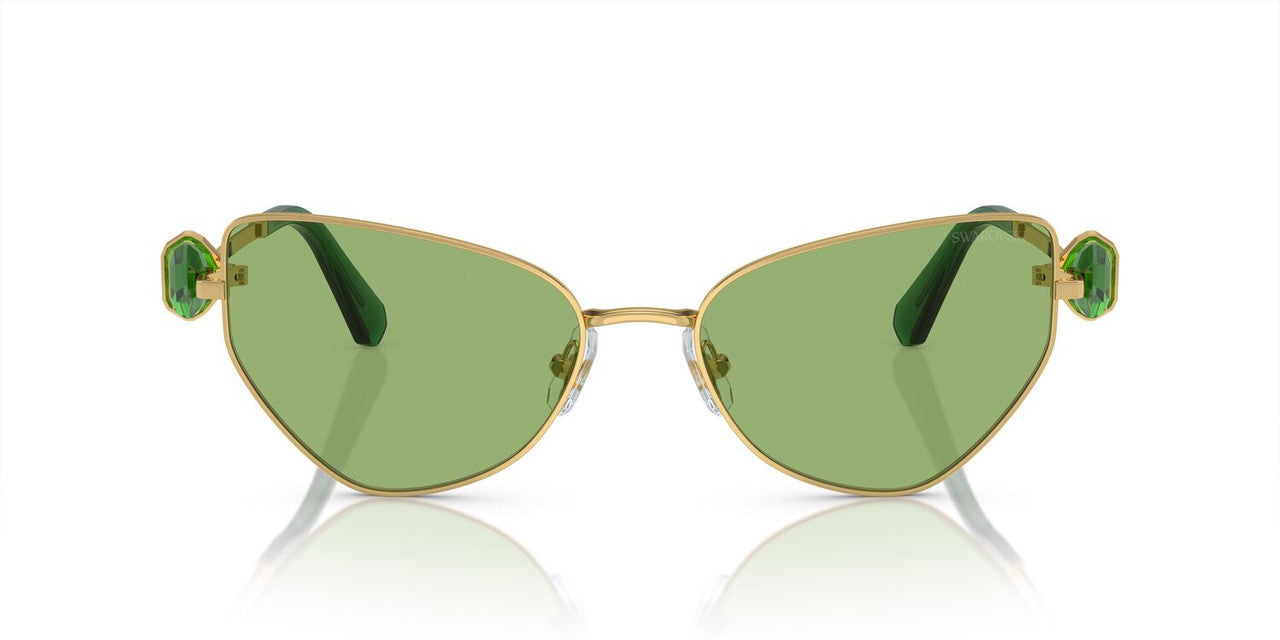 Anteojos De Sol Swarovski 0SK7003 Dorado/Verde