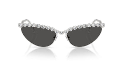 Anteojos De Sol Swarovski 0SK7030 Plateado/Gris