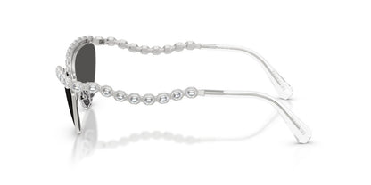 Anteojos De Sol Swarovski 0SK7030 Plateado/Gris
