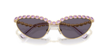 Anteojos De Sol Swarovski SK7030 Violeta/Dorado