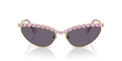Anteojos De Sol Swarovski SK7030 Violeta/Dorado