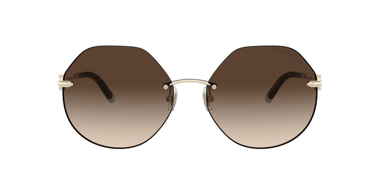 Anteojos De Sol Tiffany 0TF3077 Dorado/Café