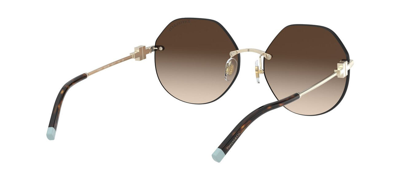 Anteojos De Sol Tiffany 0TF3077 Dorado/Café