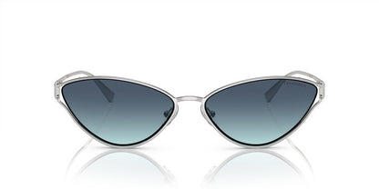 Anteojos De Sol Tiffany 0TF3095 Azul/Plateado