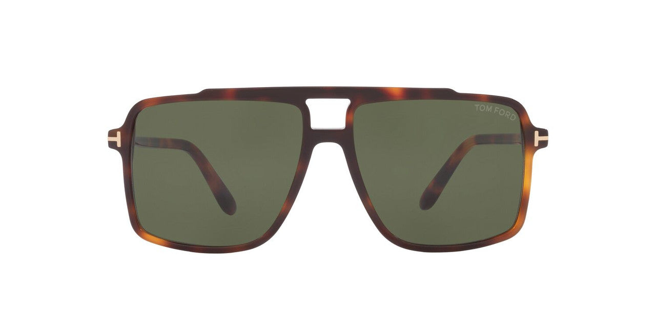 Anteojos De Sol Tom Ford 0TR001927 Kemp Café/Verde