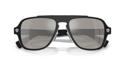 Anteojos De Sol Versace 0VE2199 - Gris/Negro