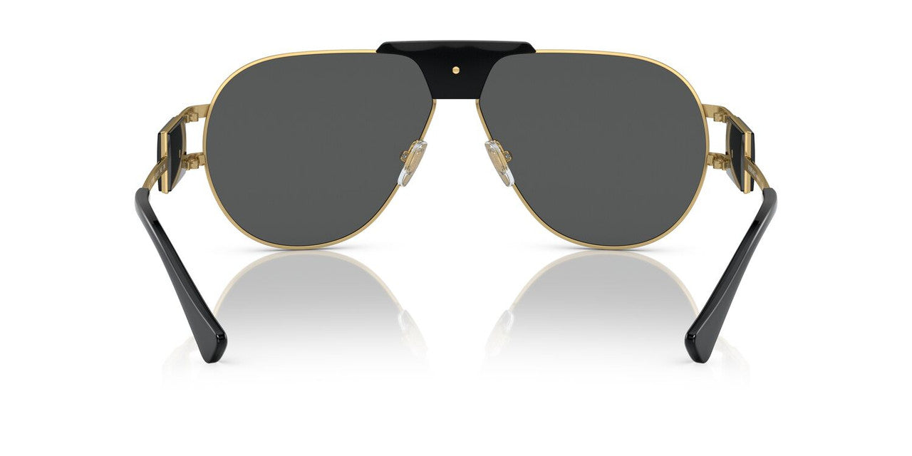Anteojos De Sol Versace 0VE2252 Gris/Dorado